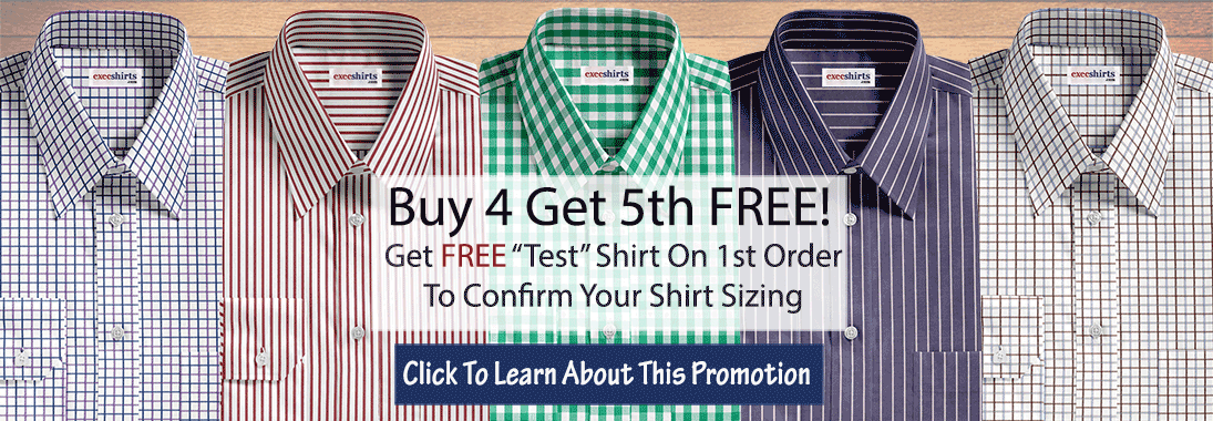 Men's Dress Shirt Promotion