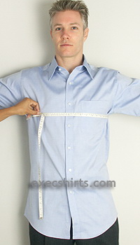 Dress Shirt Measurements - Measure Body