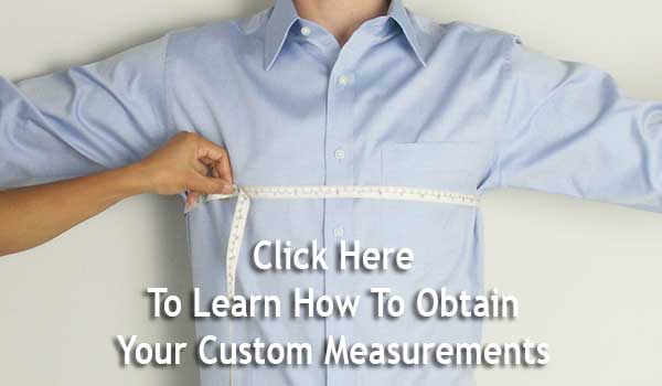 How To Measure - Custom Dress Shirt